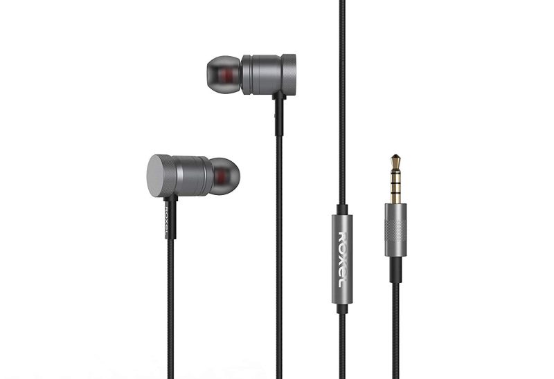 Roxel RX650 Wired In-Ear Earphones – Space Grey