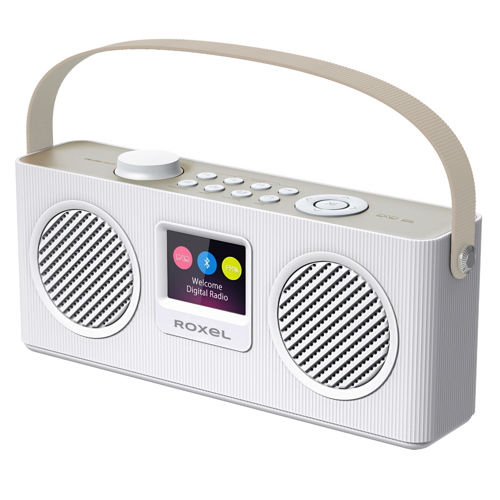 Roxel RDR80 Stereo DAB/DAB+ Digital and FM Radio Portable Bluetooth