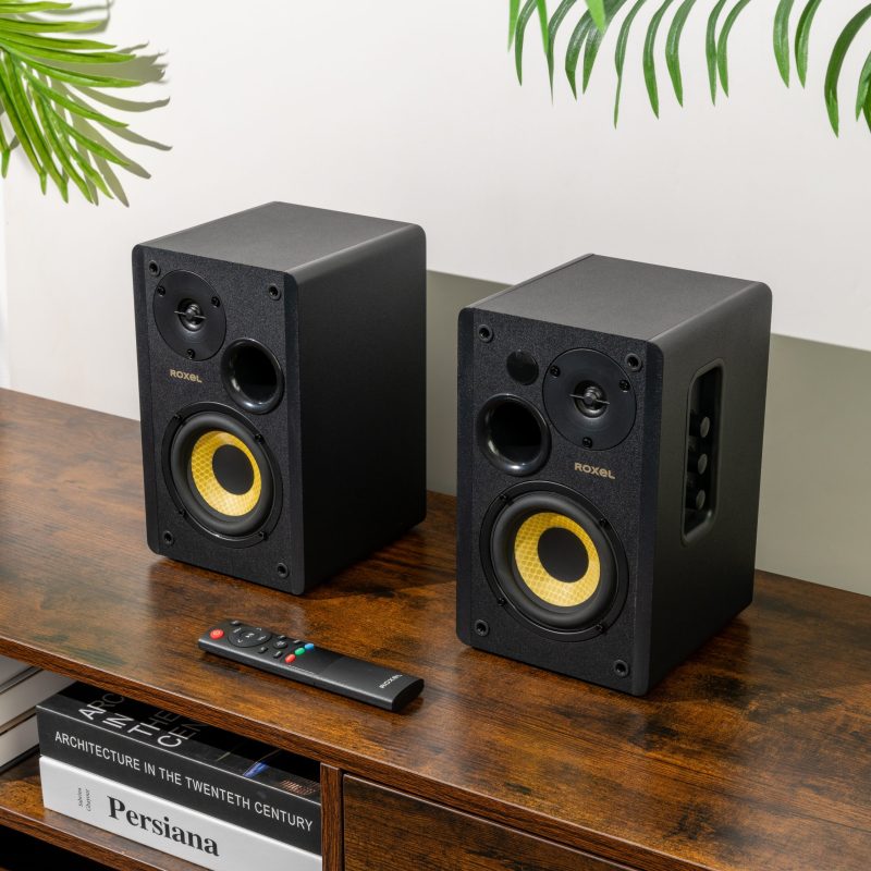 Roxel Soleil Bookshelf Speakers