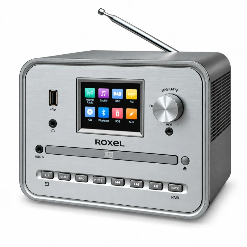 Roxel Sync RCD-405 Internet Radio CD System