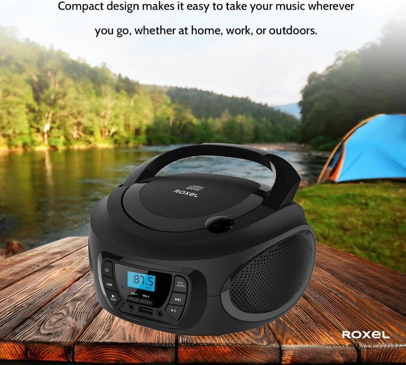 Roxel RCD-S50BT Portable CD Boombox