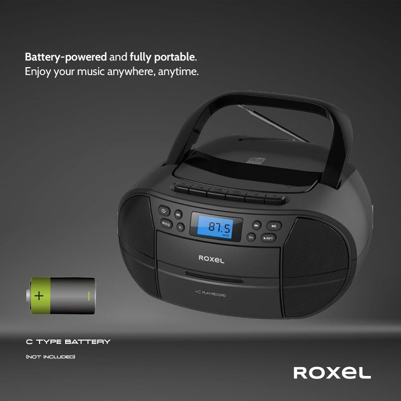Roxel RCD-S90C Portable CD Boombox